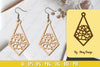 Flower Earring Laser Cut SVG Bundle
