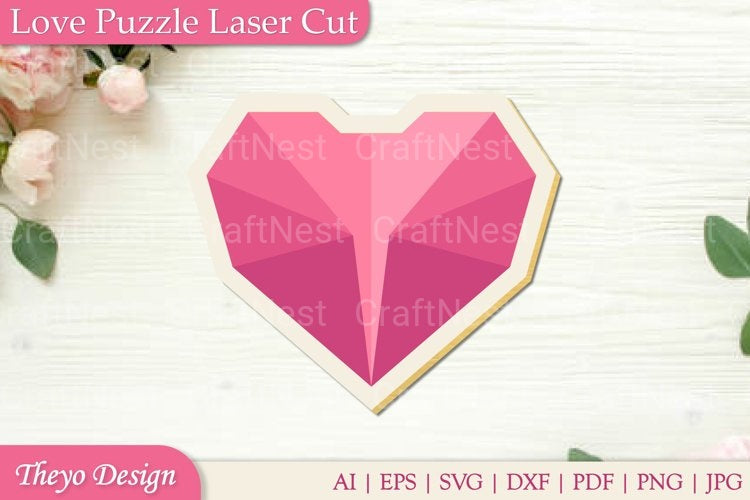 Love Puzzle SVG Bundle