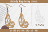 Butterfly Earring Lasercut SVG Bundle
