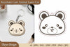 Cute Animal Keychain SVG Bundle