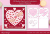 Shadow Box Happy Valentine Layered Papercut SVG