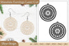 Earrings Mandala SVG Bundle