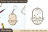 Zodiac Sign Keychain SVG