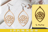 Flower Earring Laser Cut SVG Bundle
