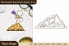 Mountain Key Chain SVG Bundle