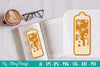 Santa Sleigh Bookmark SVG Bundle