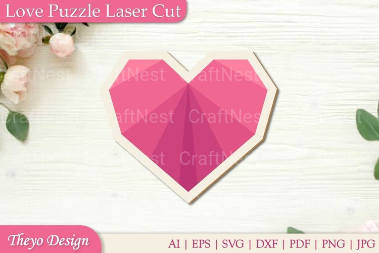 Love Puzzle SVG Bundle