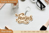 Zodiac Key Chain SVG Bundle