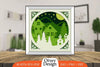 Christmas Scene Layered Papercut SVG Bundle