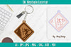 Ski Keychain Lasercut SVG Bundle