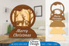 Christmas Deer Lasercut SVG Bundle