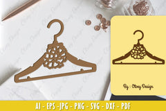 Flower Hanger Laser Cut SVG Bundle 3 - CraftNest - Digital Crafting and Art