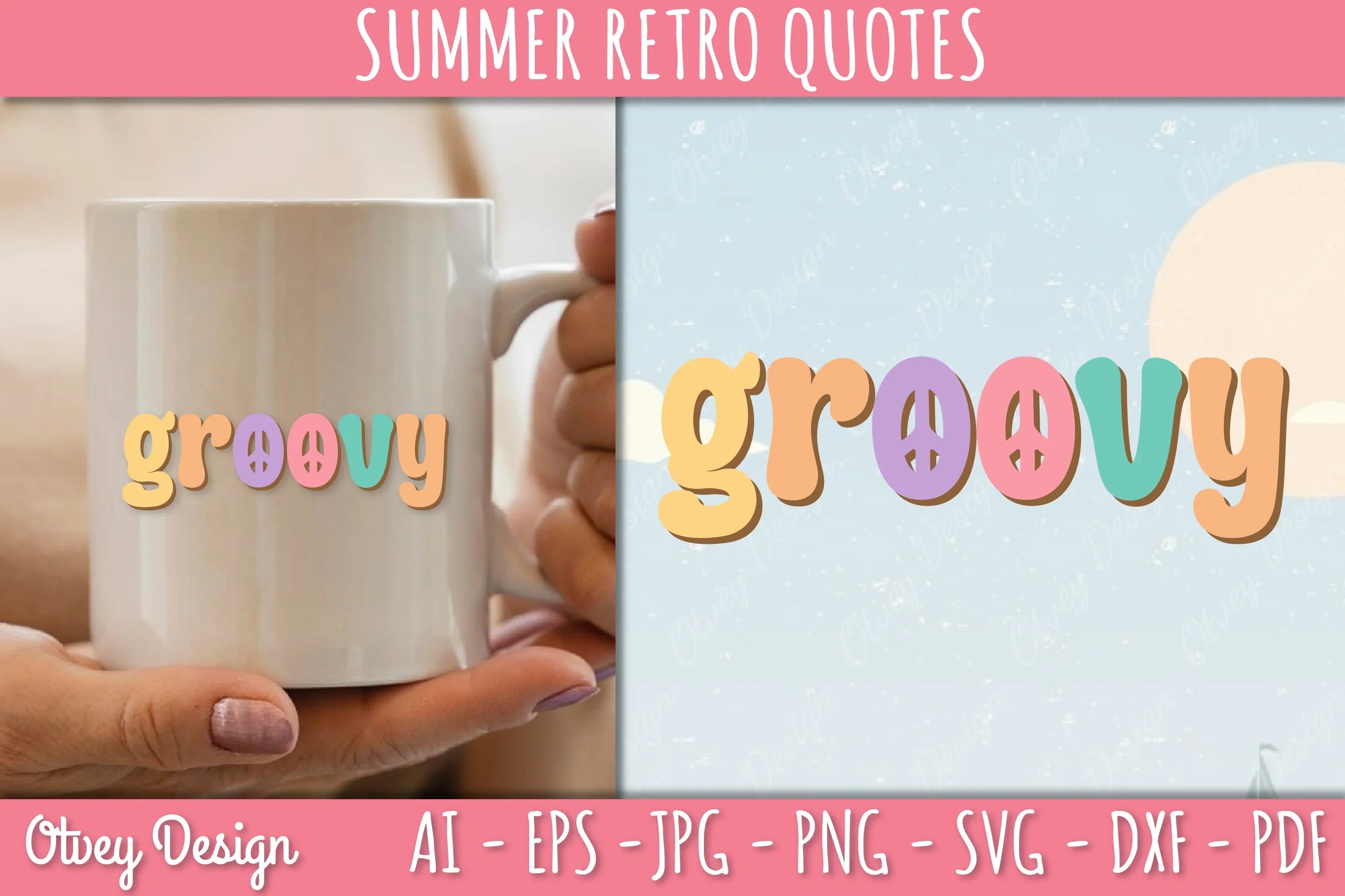 Summer Retro Quotes SVG Bundle - CraftNest - Digital Crafting and Art