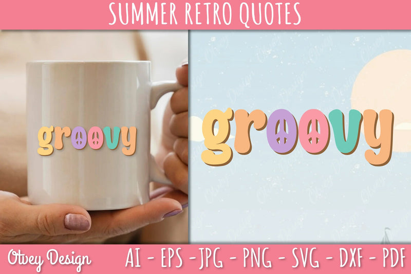 Summer Retro Quotes SVG Bundle - CraftNest - Digital Crafting and Art
