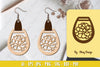 Flower Earring Laser Cut SVG Bundle