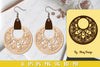 Earrings Mandala SVG Bundle