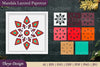 Mandala Layered Papercut SVG Bundle