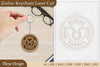 Zodiac Keychain SVG Bundle