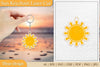 Sun Keychain SVG Bundle
