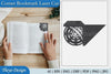 Mandala Corner Bookmark SVG Bundle