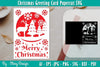 Christmas Greeting Card SVG Bundle
