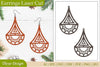 Mandala Lasercut Earrings SVG Bundle
