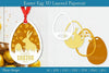 Easter Egg Layered Papercut SVG Bundle