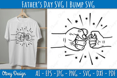 Father's Day Fist Bump SVG Bundle 5 - CraftNest - Digital Crafting and Art