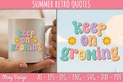 Summer Retro Quotes SVG Bundle - CraftNest - Digital Crafting and Art
