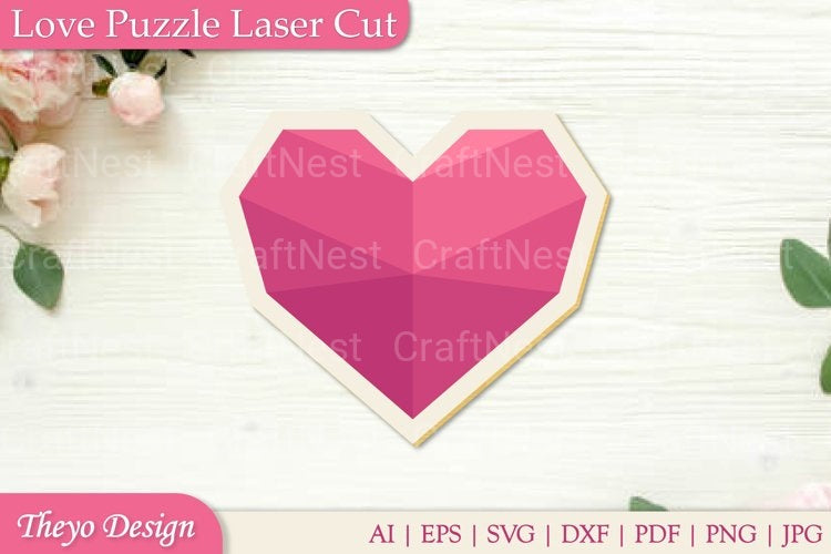 Love Puzzle SVG Bundle