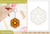 Flower Keychain SVG Bundle