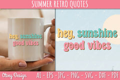 Summer Retro Quotes SVG Bundle - CraftNest - Digital Crafting and Art