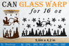 Christmas Santa Sleigh Can Glass SVG Bundle