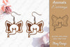 Animal Earrings SVG Bundle