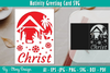 Nativiti Greeting Card SVG Bundle