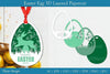 Easter Egg Layered Papercut SVG Bundle