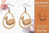 Earring Sea Animal Laser Cut SVG Bundle