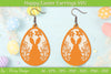 Easter Bunny Earring SVG Bundle