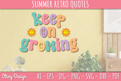 Summer Retro Quotes SVG Bundle - CraftNest - Digital Crafting and Art