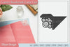 Mandala Corner Bookmark SVG