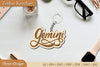 Zodiac Key Chain SVG Bundle