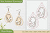 Sea Animal Earrings SVG Bundle