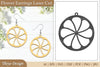 Lasercut Flower Earrings SVG Bundle