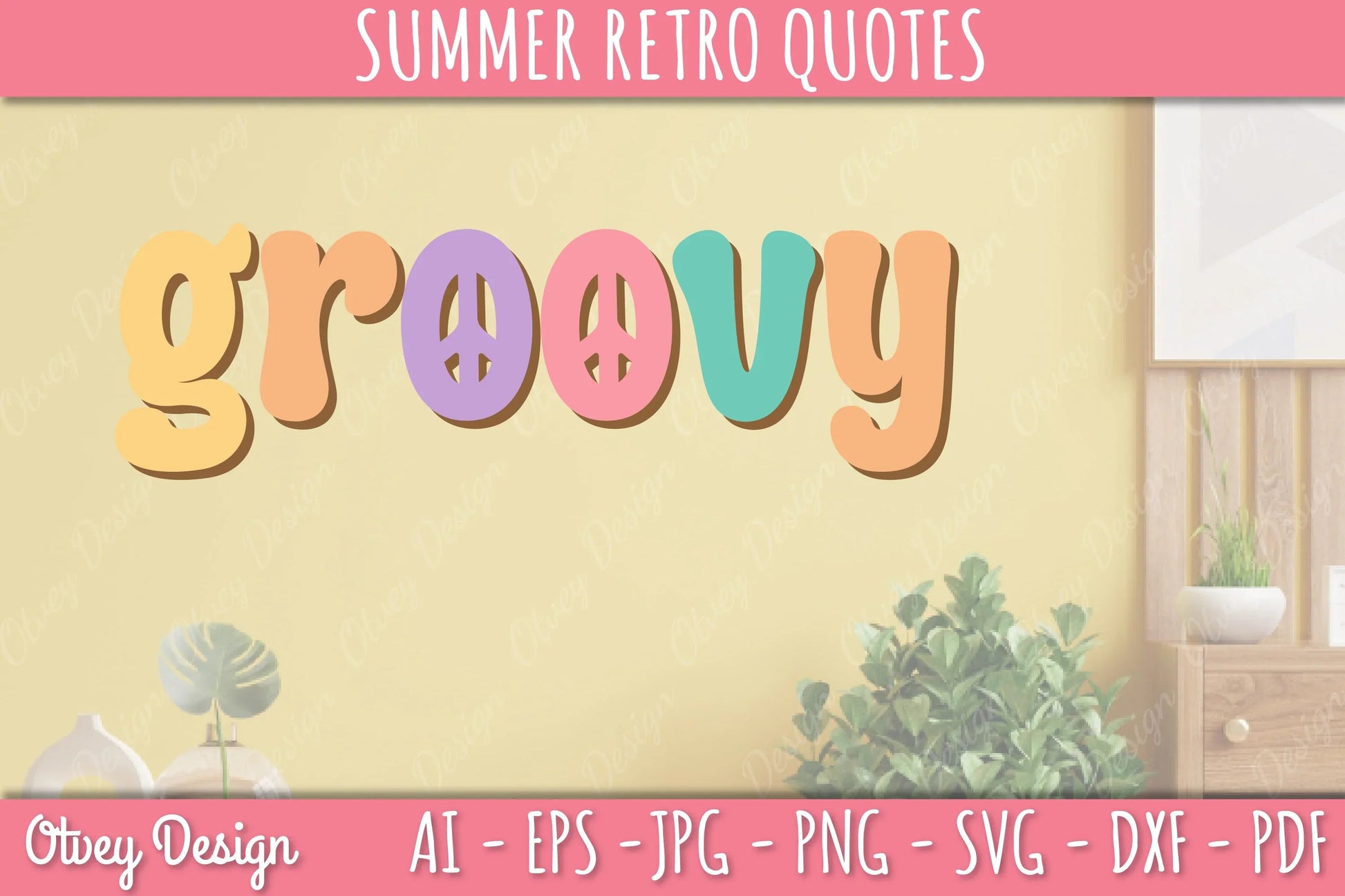 Summer Retro Quotes SVG Bundle - CraftNest - Digital Crafting and Art