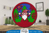 Christmas Gnome 3D Layered Lasercut SVG Bundle