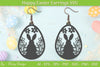 Easter Bunny Earring SVG Bundle