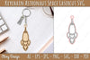 Astronaut Space Keychain Earring SVG Bundle