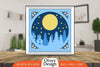 Christmas Scene Layered Papercut SVG Bundle