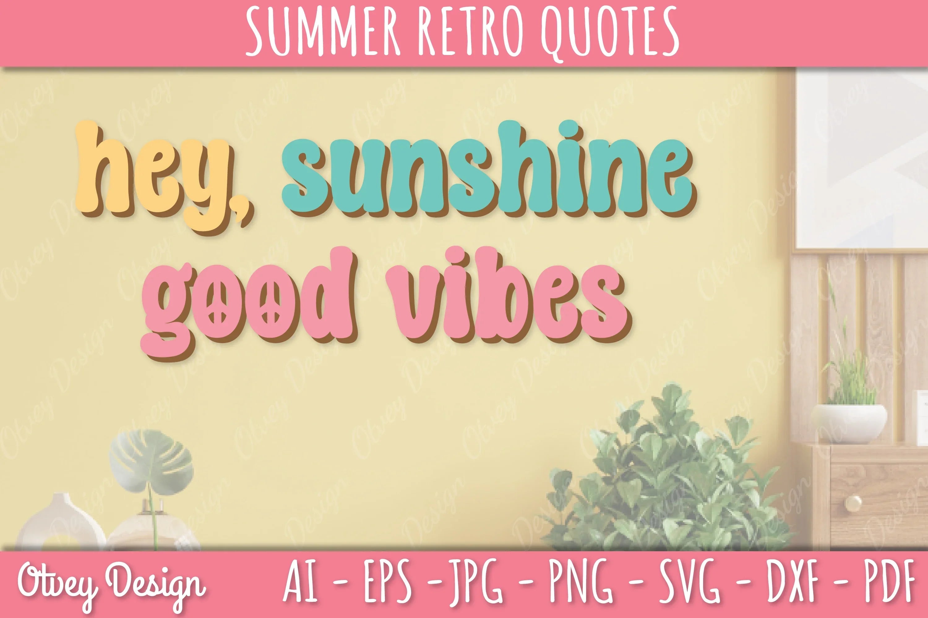 Summer Retro Quotes SVG Bundle - CraftNest - Digital Crafting and Art