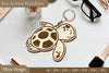 Cute Sea Animal Key Chain SVG